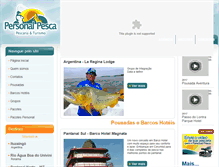 Tablet Screenshot of personalpesca.com.br